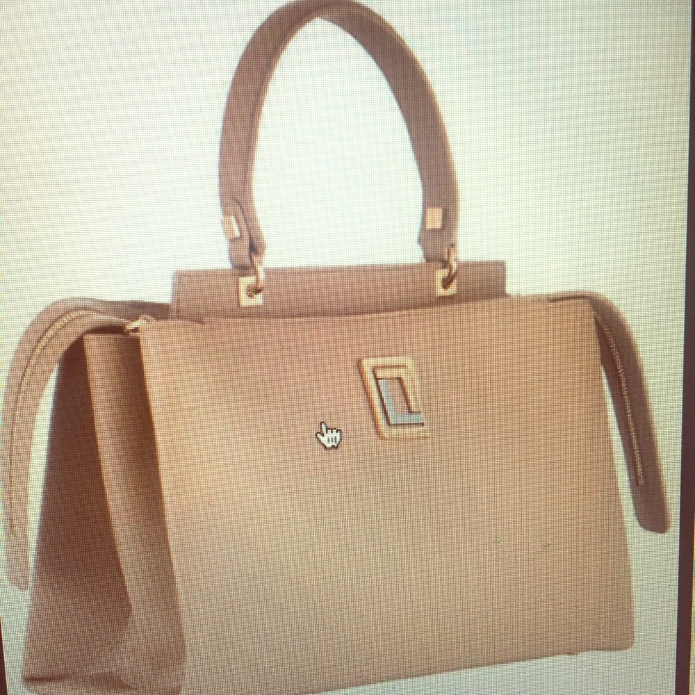 LUANA Italy DOUBLE ZIP SATCHEL- NEW IN PACKAGE